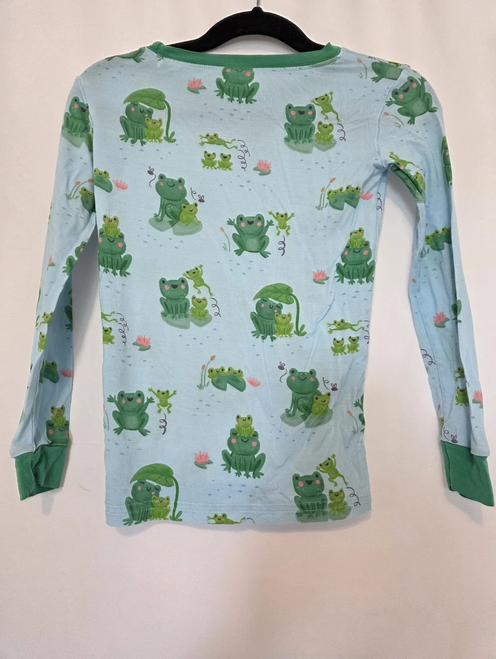 Little Sleepies Bamboo Viscose Pajama Tops Rainbow Blooms And Leaping Love